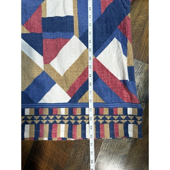 ALFRED DUNNER Multicolor Studded Detail Crew Neck Cotton Blend T-Shirt Top M - Picture 9 of 9